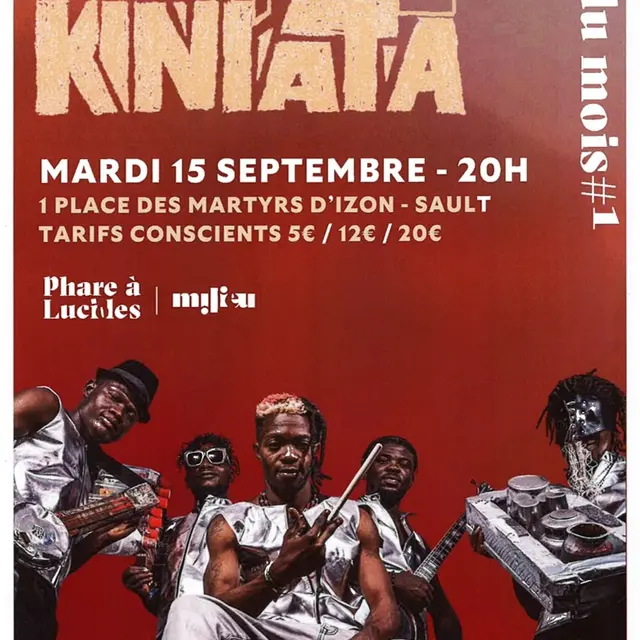Les spectacles vivants au Milieu : Kin'Gongolo Kiniata_Sault