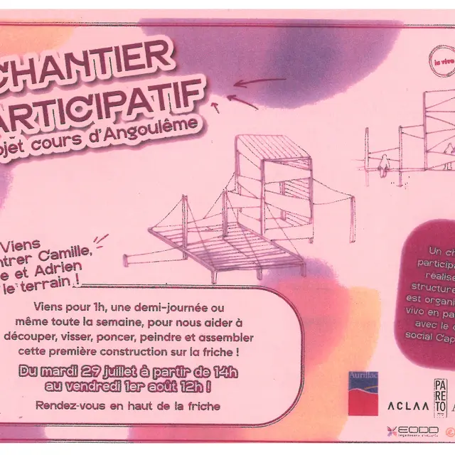 Chantier Coopératif : Projet cours d'Angoulême_Aurillac