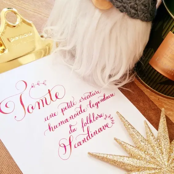 POINTED PEN CALLIGRAPHY