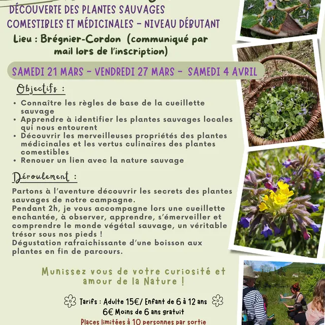 Balade botanique de printemps_Brégnier-Cordon