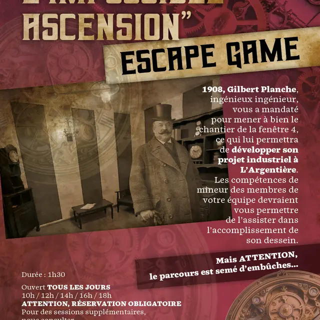 Escape Game L'impossible ascension_L'Argentière-la-Bessée