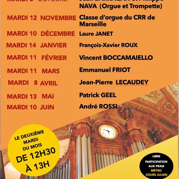Les Auditions du marché 2024-2025