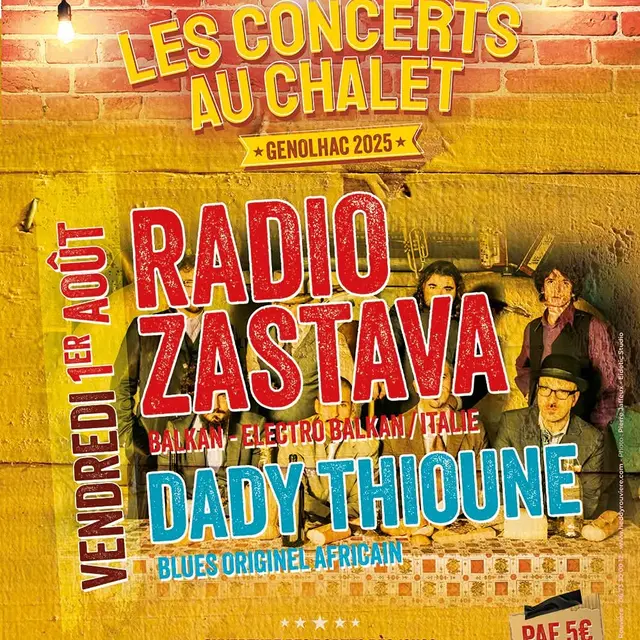 Les concerts au Chalet - Génolhac 2025_Génolhac