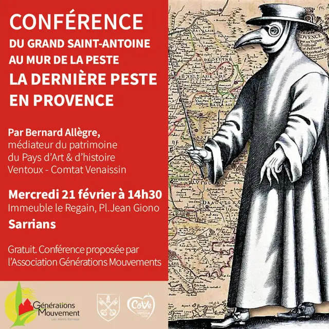 Conférence peste Sarrians