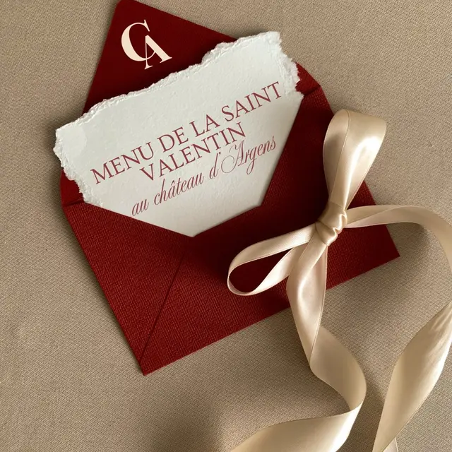 Chateau d'Argens - Menu Saint Valentin_Les Arcs sur Argens