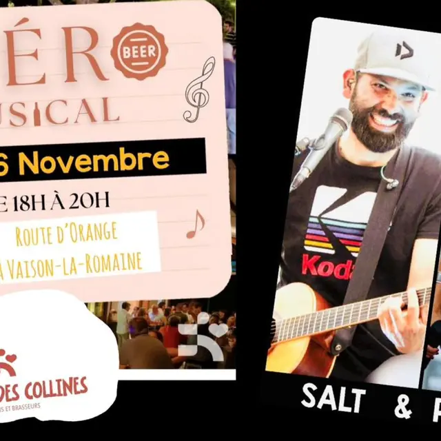 Apéro musical 'Salt and Pepper' - Les Caves des Collines_Vaison-la-Romaine