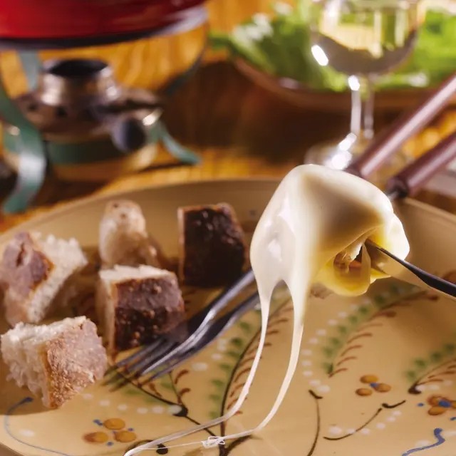 Fondue géante à Thollon