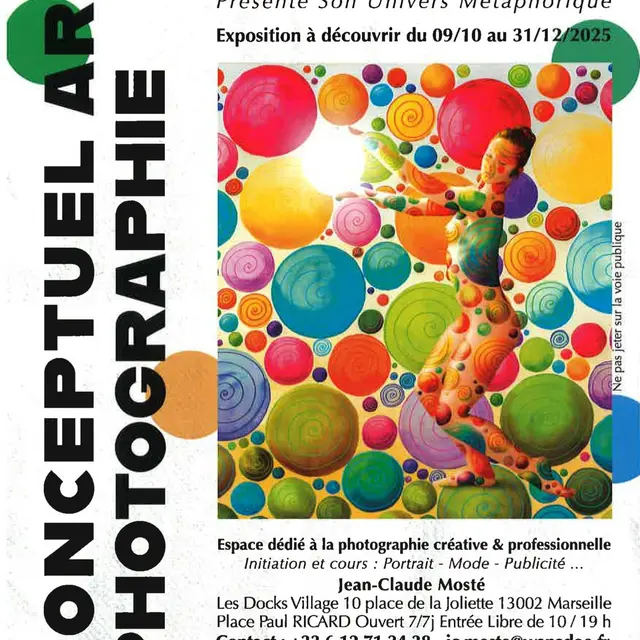 Exposition Jean Claude Mosté - conceptuel art photographie_Marseille