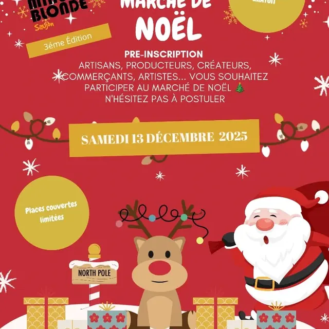 Marché de Noël - La minute blonde_Saujon