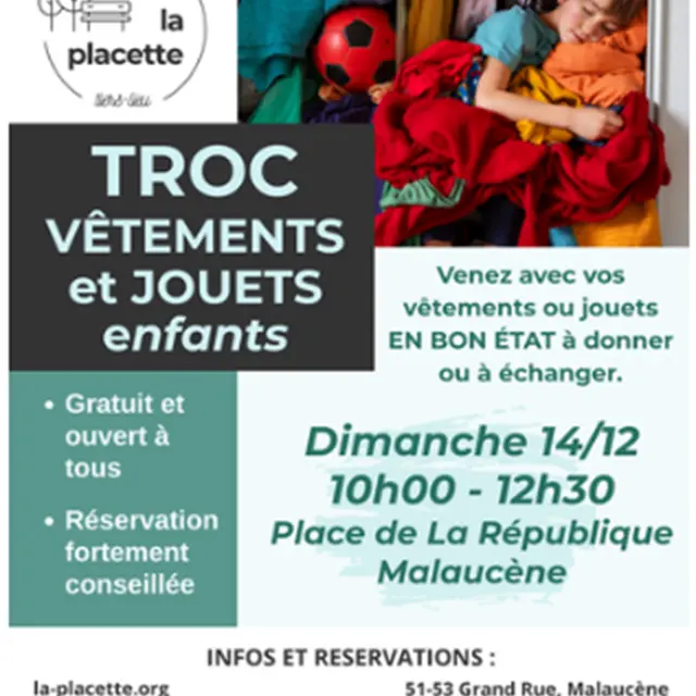 Troc vêtements jouets enfants_Malaucène