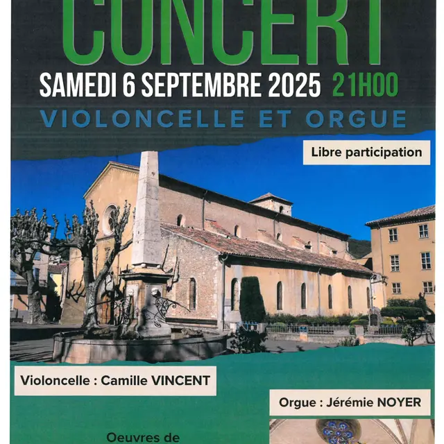 Concert violoncelle et orgue_Aups