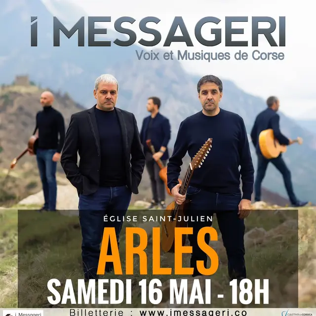 I MESSAGERI : Voix et Musique de Corse_Arles