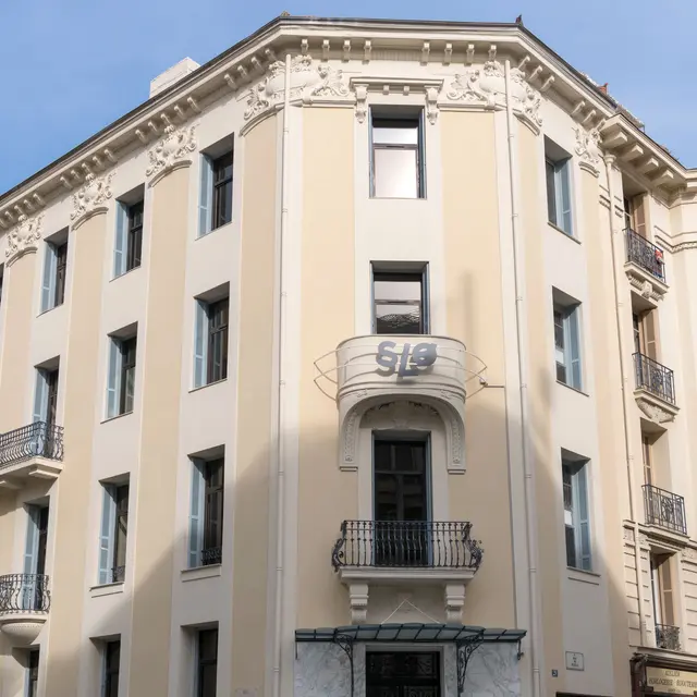 Façade de l'hostel