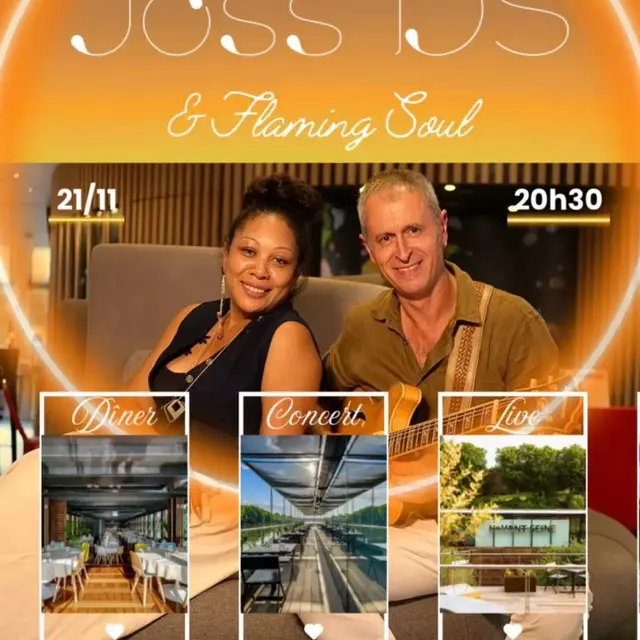 Concert - Joss DS & Flaming Soul - Épinay-sur-Seine