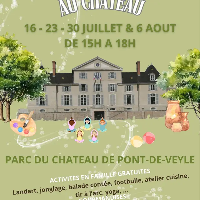 Les mercredis au château_Pont-de-Veyle