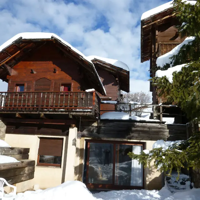 Chalet d'alpage sur les pistes au Sauze 1400