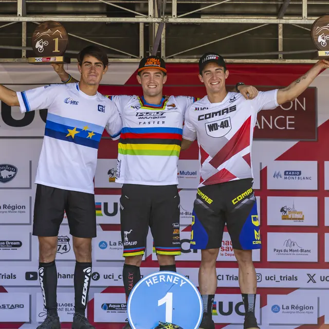 Présentation des pilotes de la Coupe du Monde de VTT trial_Cordon