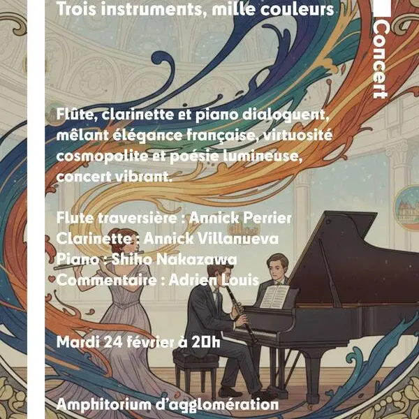 Affiche concert commenté