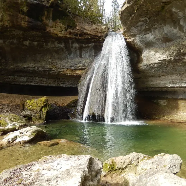 Balade guidée jusqu'à la cascade du Pain de Sucre_Arvière-en-Valromey