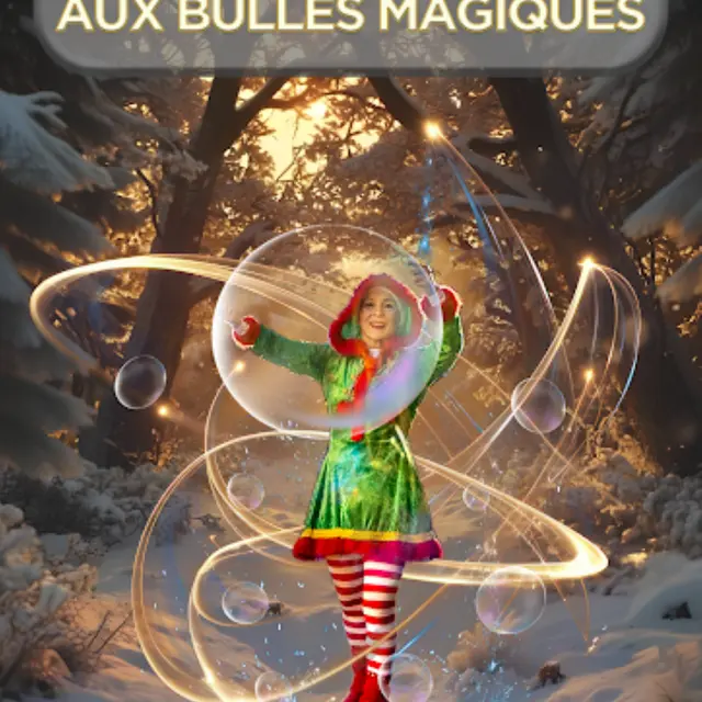 Spectacle pour les enfants : “Bulline la fée aux bulles magiques”_Isola 2000
