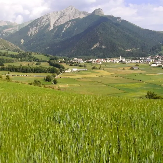 La plaine de Lachaup