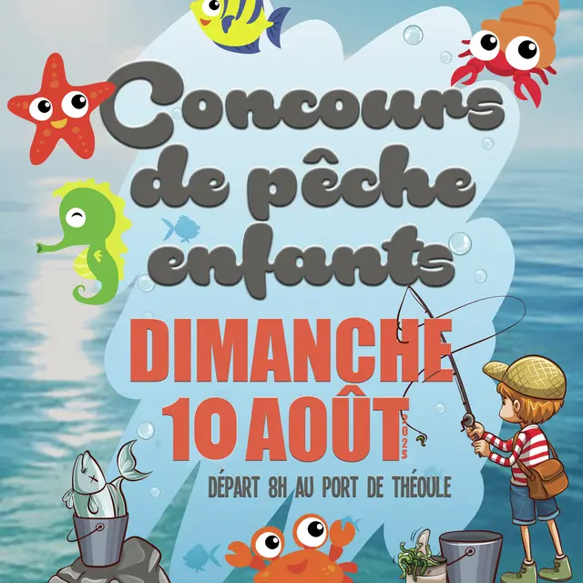 Concours de Pêche Enfants_Théoule-sur-Mer