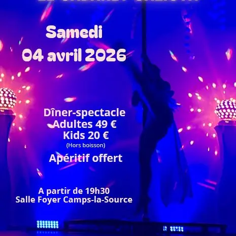 Diner-spectacle : Cabaret Calista_Camps-la-Source