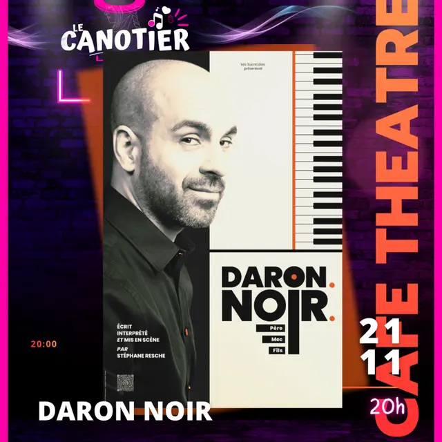 Live café théâtre le daron noir_Aurillac