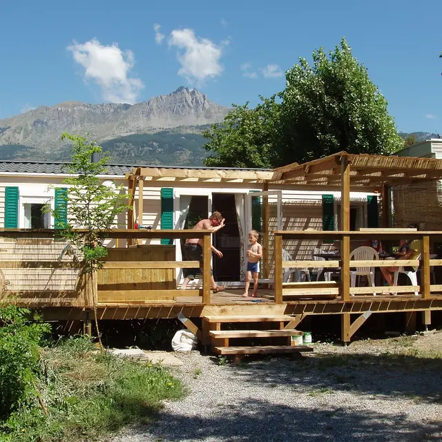 mobil home standard - Camping Le Serre du Lac