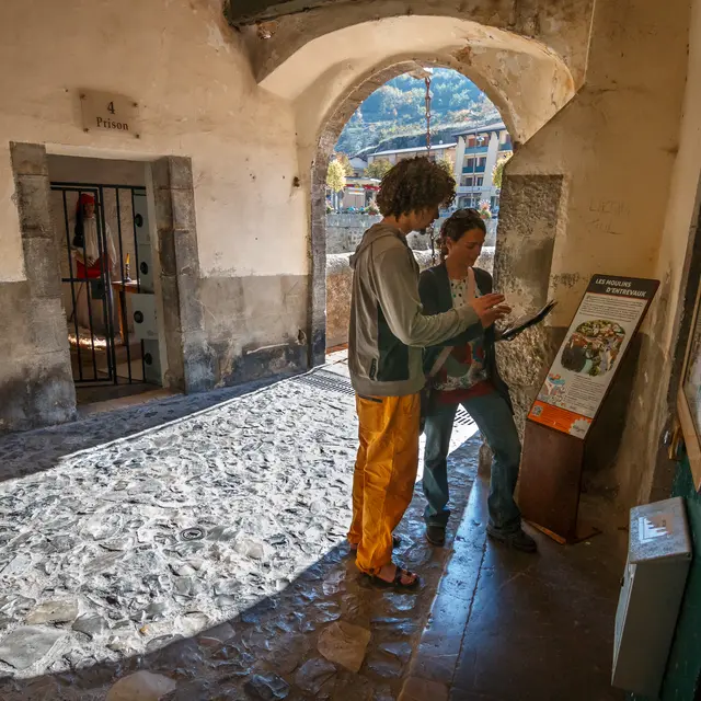 Sentier les moulins d'Entrevaux