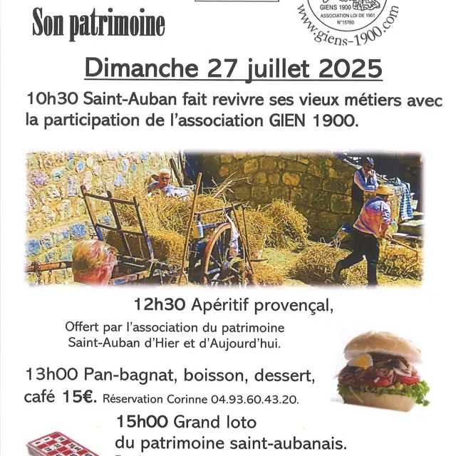 Fête du Patrimoine_Saint-Auban