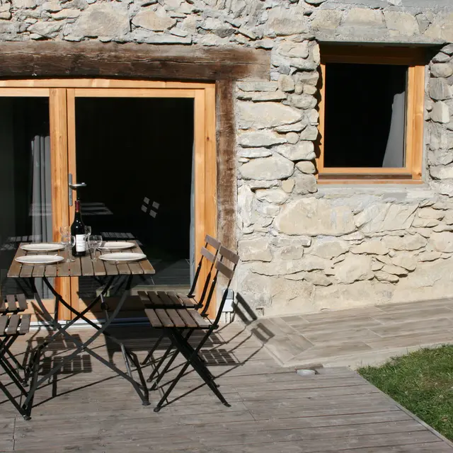 Terrasse extérieure