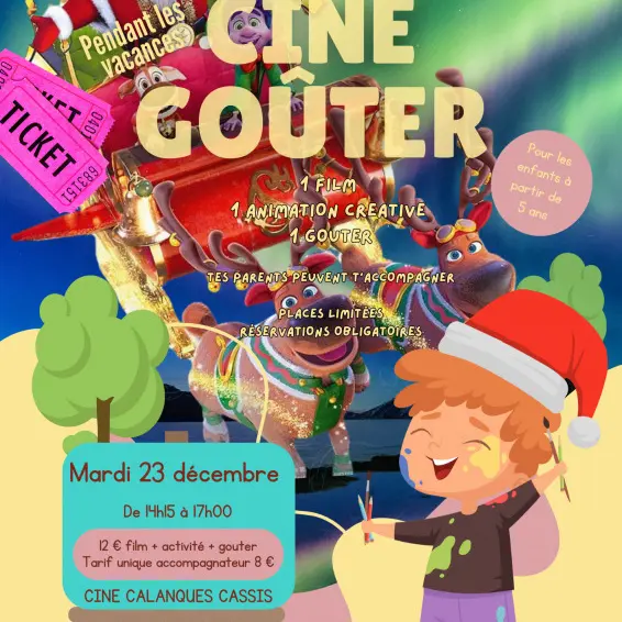 Cinéma Goûter pour les enfants - 23 décembre 2025_Cassis