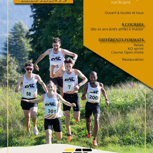 Affiche du cross des Elephants 2025