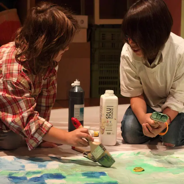 Atelier des enfants au Musée Ziem