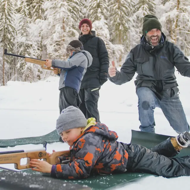 Biathlon laser Morzine