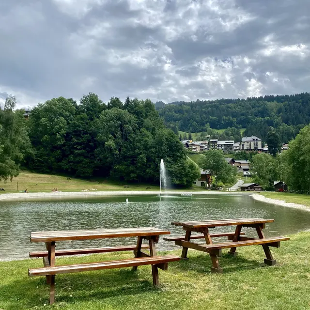 Plan d'eau de Flumet