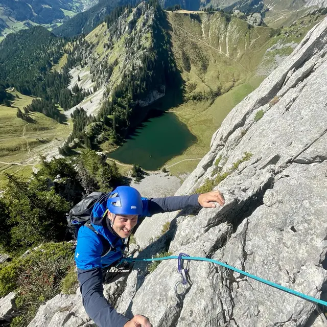 Séance d'initiation à l'escalade