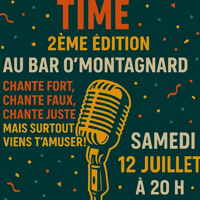 Karaoké Time au O'Montagnard_Auzat