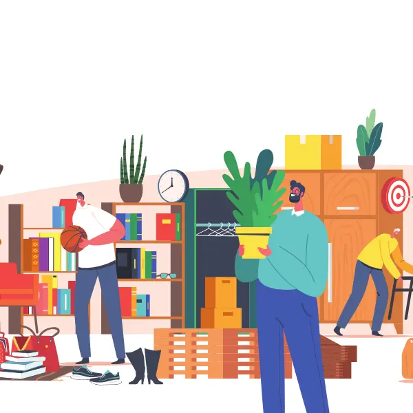 illustration Vide Grenier