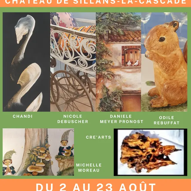 Exposition d'art_Sillans-la-Cascade