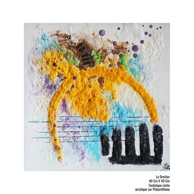 Exposition de peintures et sculptures de Joël Mbaïd_Villars