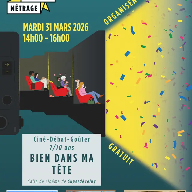 La fête du court métrage : Bien dans ma tête_Superdévoluy