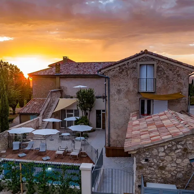 Chambres d'Hôtes la Villa Sainte Anne à Gigondas