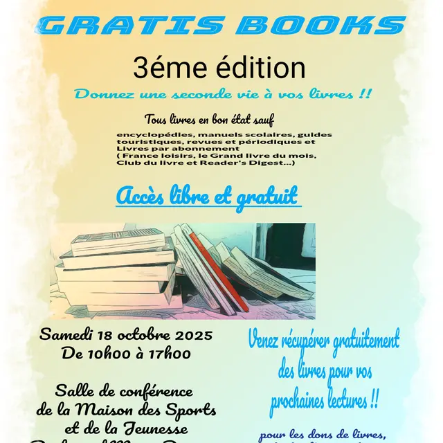 3e édition de Gratis’books par SoliDragui_Draguignan