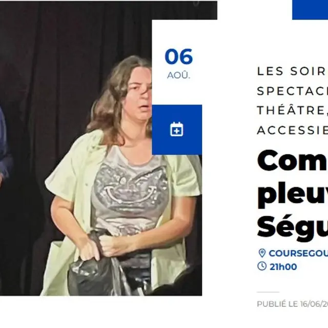 Comme s'il en pleuvait -Théâtre Ségurane