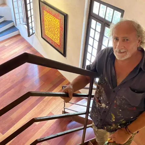 Artiste -Peintre Michel Isnard_Gorbio