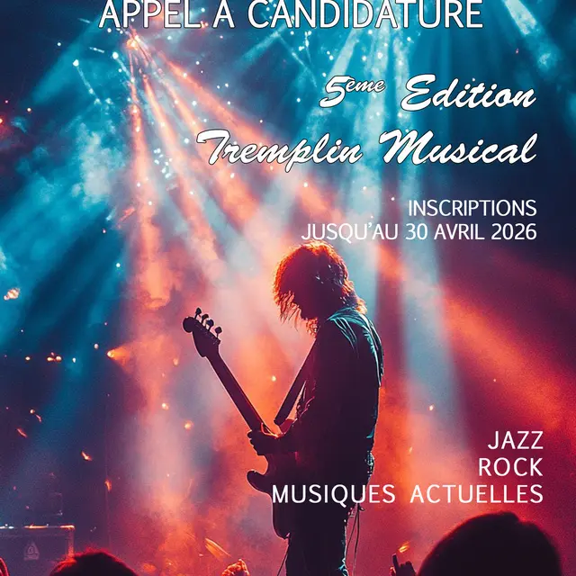 Appel à candidature : 5ème Tremplin musical_Cavalaire-sur-Mer