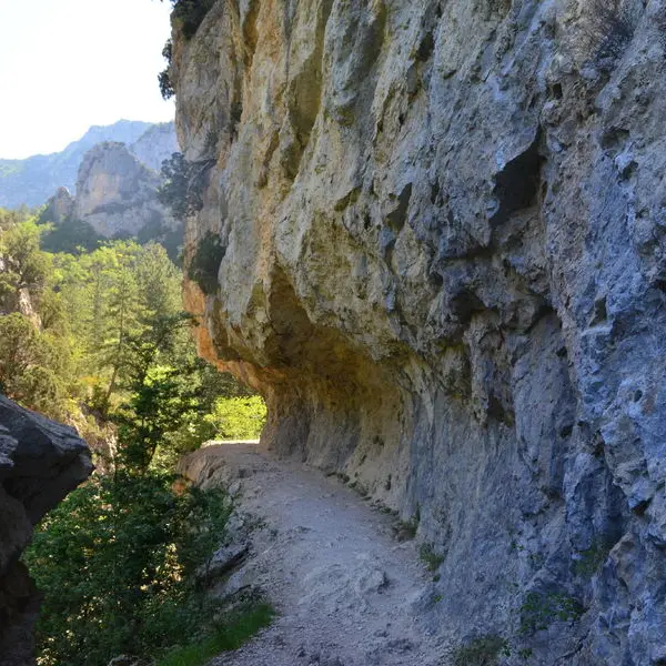 Sentier du belvédère - gorges de Trévans_Estoublon