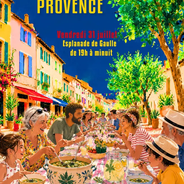 Banquet populaire aux saveurs provençales_Aubagne